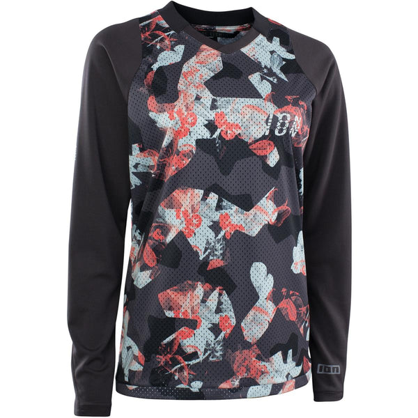ION TEE LS SCRUB WMS BLACK