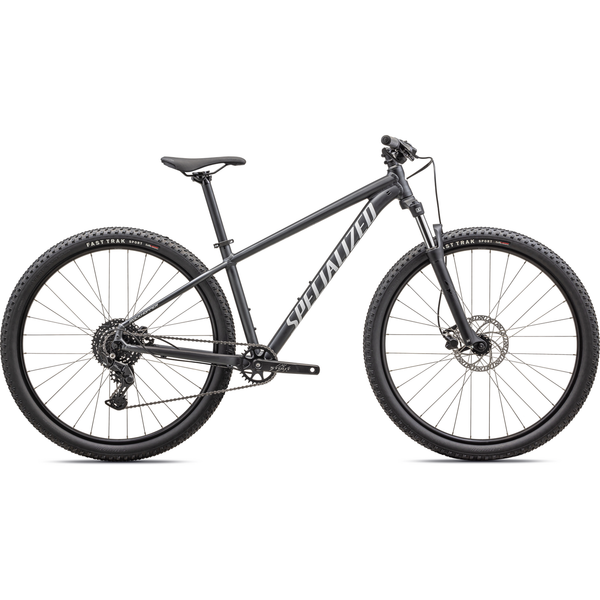 SPECIALIZED ROCKHOPPER SPORT SATIN BLACK LIQUID METAL / WHITE