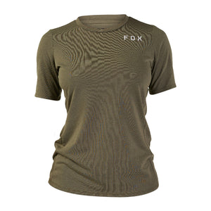 FOX W RANGER DR SS JERSEY GRAPH 1 OLIVE GREEN