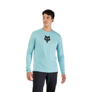 FOX RANGER LS JERSEY FOX HEAD VIN WASH