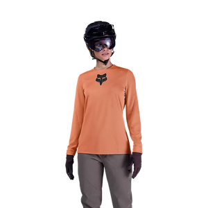 FOX W RANGER LS JERSEY FOX HEAD CORAL