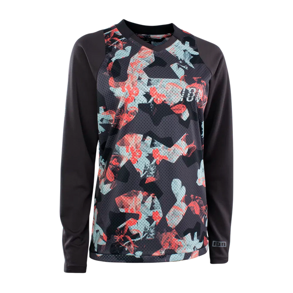 ION TEE LS SCRUB WMS BLACK