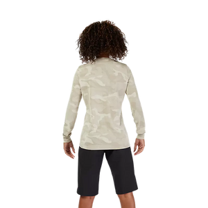 FOX W RANGER TRU DRI LS JERSEY CREAM