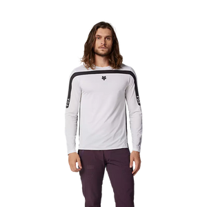 FOX FLEXAIR AVIATION LS JERSEY WHITE
