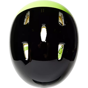 FOX FLIGHT PRO HELMET PRPUS BLACK/YELLOW