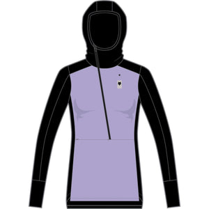 FOX W DEFEND THERMAL HOODIE LILAC