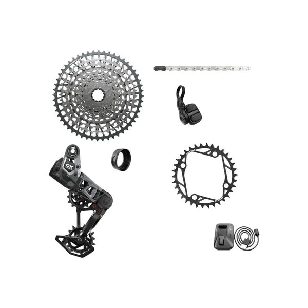 SRAM GRUPPO COMPLETO EBIKE GX T-TYPE EAGLE AXS EMTB 104MM 36T 10-52