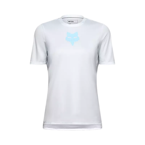 FOX W RANGER SS JERSEY FOX HEAD PALE BLUE
