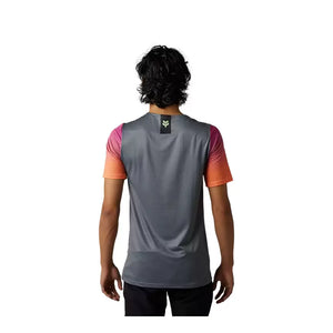 FOX FLEXAIR SS JERSEY ARCADIA - PEWTER