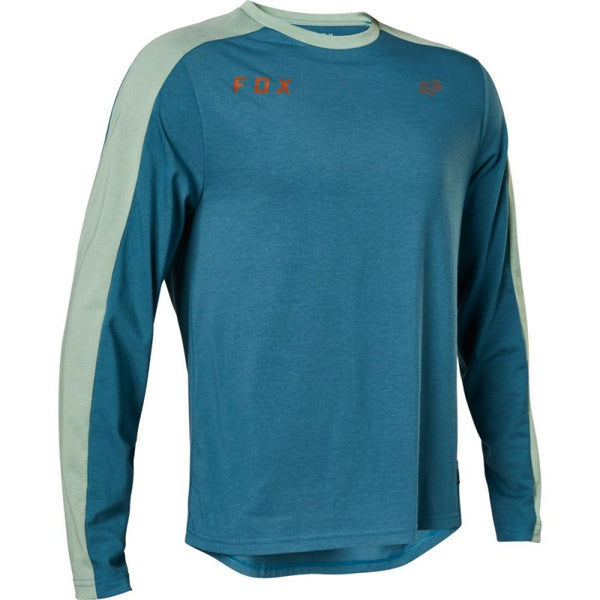 FOX RANGER DR MID LS JRSY NEW GRAPH SLATE BLU