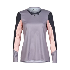 FOX W DEFEND LS JERSEY STONE