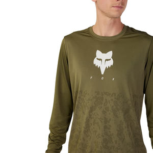 FOX RANGER TRU DRI LS JERSEY OLIVE GREEN
