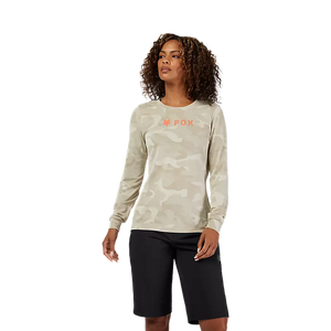 FOX W RANGER TRU DRI LS JERSEY CREAM