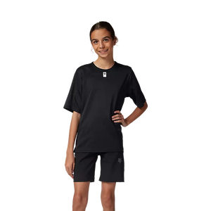 FOX YOUTH DEFEND SS JERSEY BLACK
