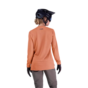 FOX W RANGER LS JERSEY FOX HEAD CORAL