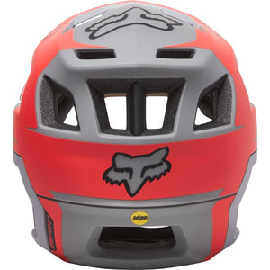 FOX DROPFRAME PRO HELMET SIDESWIPE CE LIGHT GREY