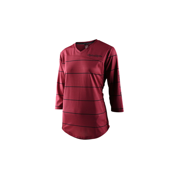 TROY LEE DESIGNS MISCHIEF JERSEY PINSTRIPE ELDERBERRY