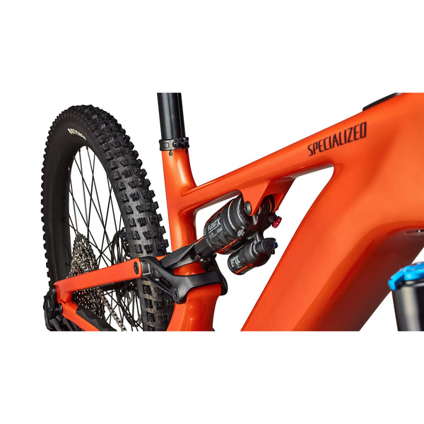 SPECIALIZED TURBO LEVO 4 COMP Gloss Orange Tint Over Silver Dust / Dark Navy