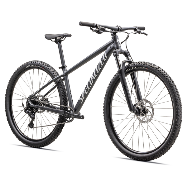 SPECIALIZED ROCKHOPPER SPORT SATIN BLACK LIQUID METAL / WHITE