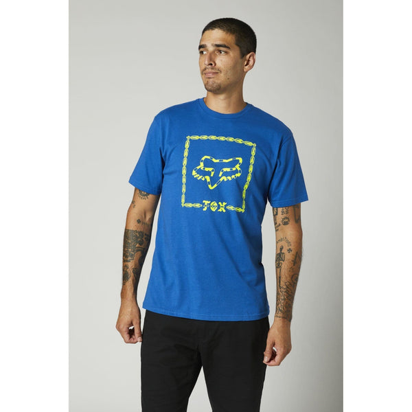 FOX CELL BLOCK SS PREMIUM TEE ROY BLU