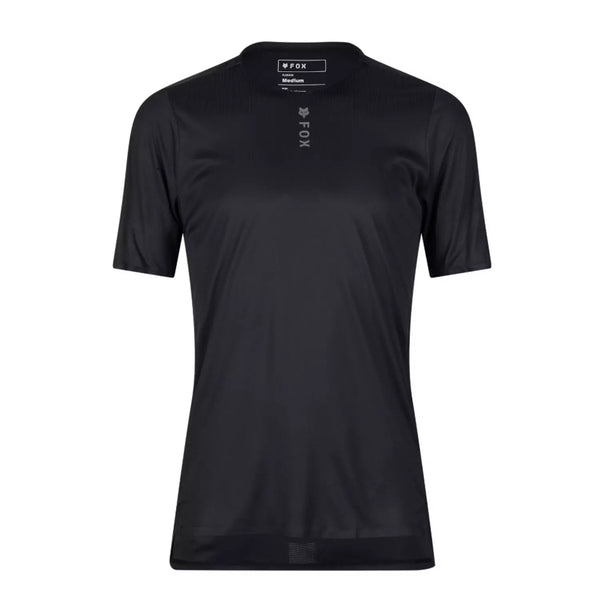 FOX W FLEXAIR SS JERSEY BLACK