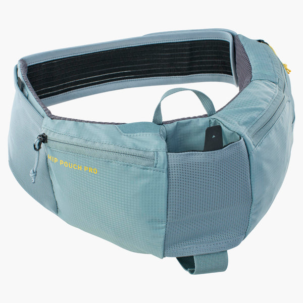 EVOC POUCH PRO + DRINK BOTTLE 0,55 STEEL