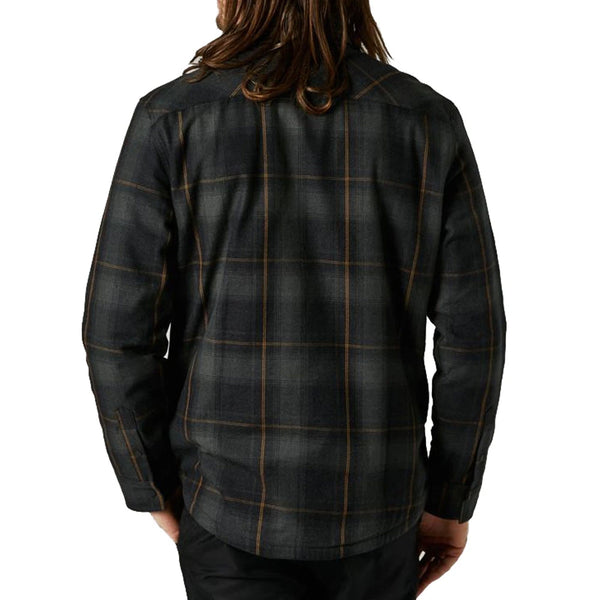 FOX WHIPLASH LINED WORKSHIRT BLACK