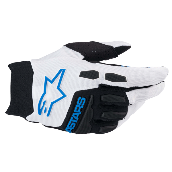 ALPINESTARS FREERIDE GLOVES WHITE BRIGHT BLU