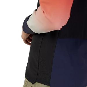 FOX W DEFEND THERMAL JERSEY LUNAR BLACK