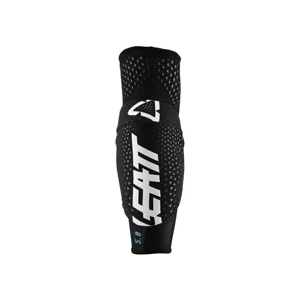 LEATT ELBOW GUARD 3DF 5.0 WHITE/BLACK JUNIOR
