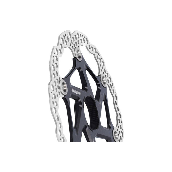 HOPE DISCO FLOTTANTE CENTER LOCK 180MM NERO
