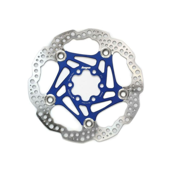 HOPE DISCO FLOTTANTE 6 FORI 160MM BLU
