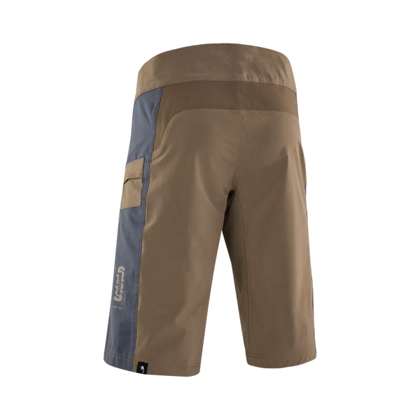 ION BIKE SHORTS SCRUB MUD-BROWN