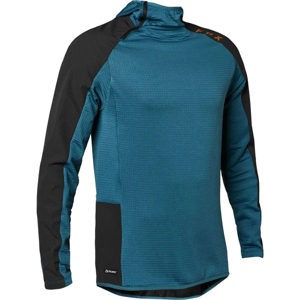 FOX DEFEND THERMO HOODIE SLATE BLUE