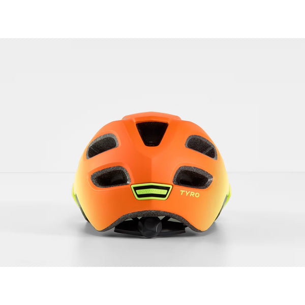 BONTRAGER TYRO HELMET RADIOACTIVE ORANGE/RADIOACTIVE YELLOW CHILD
