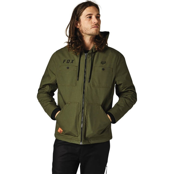 FOX MERCER JACKET FATIGUE GREEN