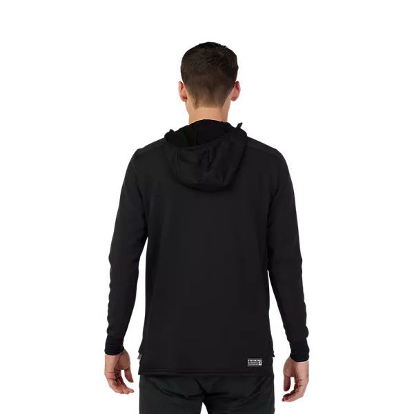 FOX DEFEND THERMAL HOODIE BLACK