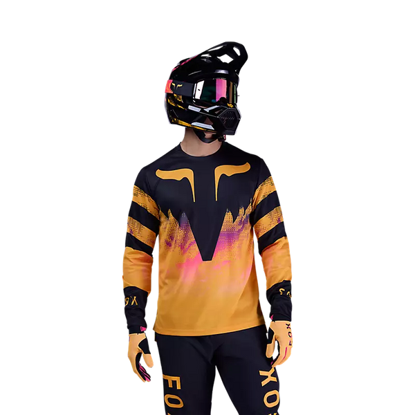 FOX RANGER LS JERSEY KAIROS TANGERINE