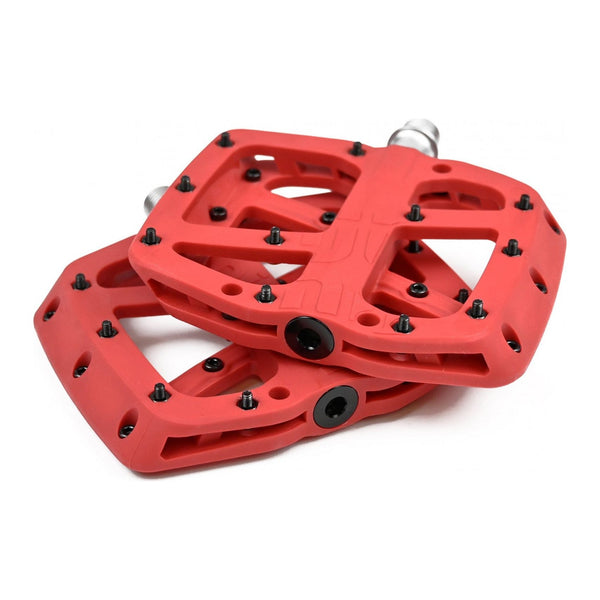 E*THIRTEEN PEDALI FLAT BASE RED