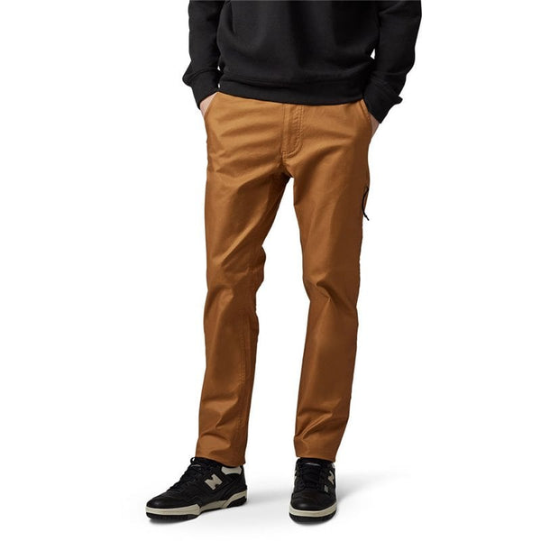 FOX ESSEX STRETCH SLIM PANT COGNAC