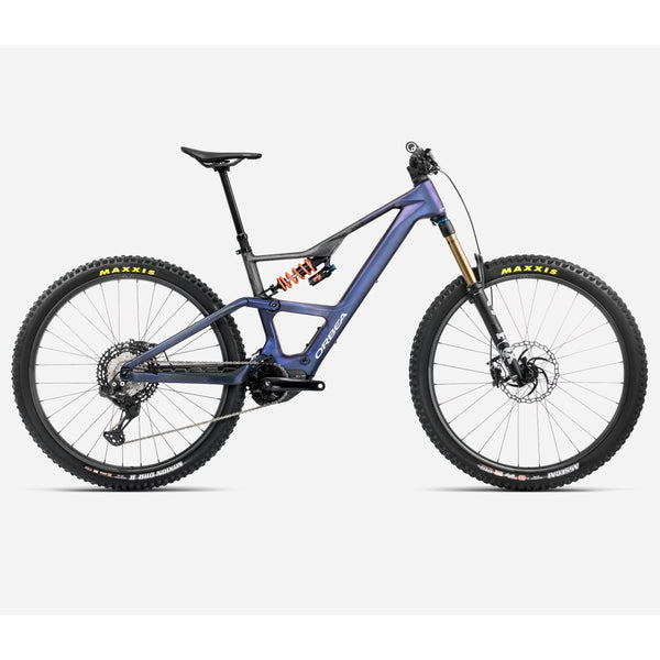 ORBEA RISE LT M10 BLYU CUSTOM FOX DHX 210X55 GALFER SHARK 203 MAXXIS ASSEGAI TG. L