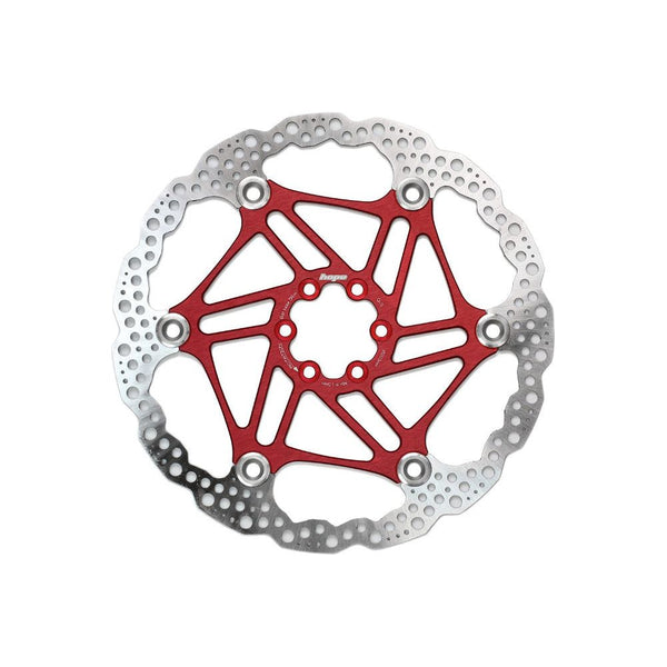 HOPE  FRENO A DISCO FLOTTANTE 6 FORI 203MM ROSSO