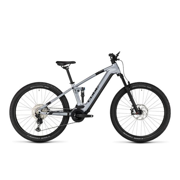 CUBE STEREO HYBRID 120 RACE 750 POLARSILVER´N´BLACK