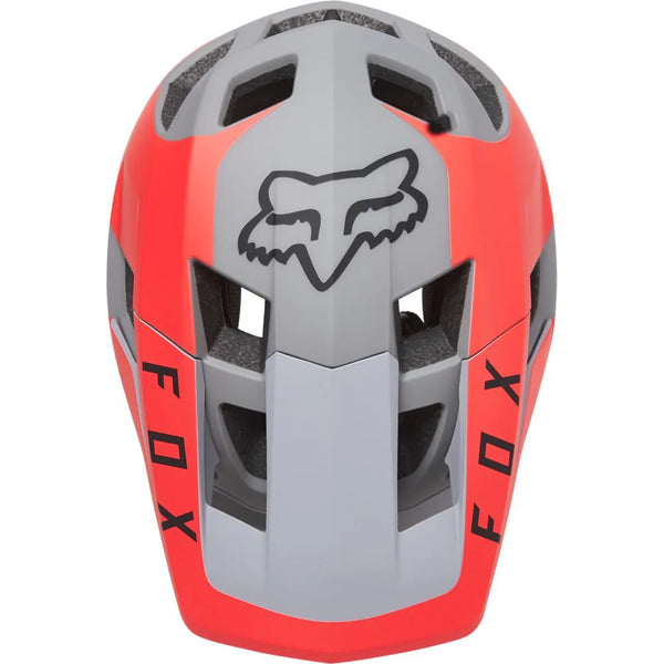 FOX DROPFRAME PRO HELMET SIDESWIPE CE LIGHT GREY