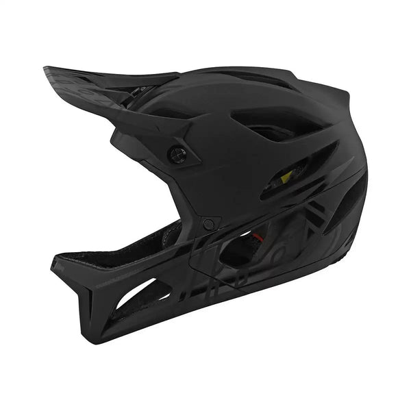 TROY LEE DESIGNS STAGE HELMET STEALTH MIDNIGHT