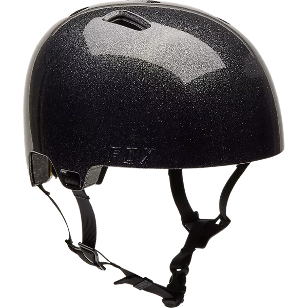 FOX FLIGHT HELMET SILVER METAL