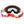FOX VUE CELZ GOGGLE-SPARK RED/BLACK/WHITE