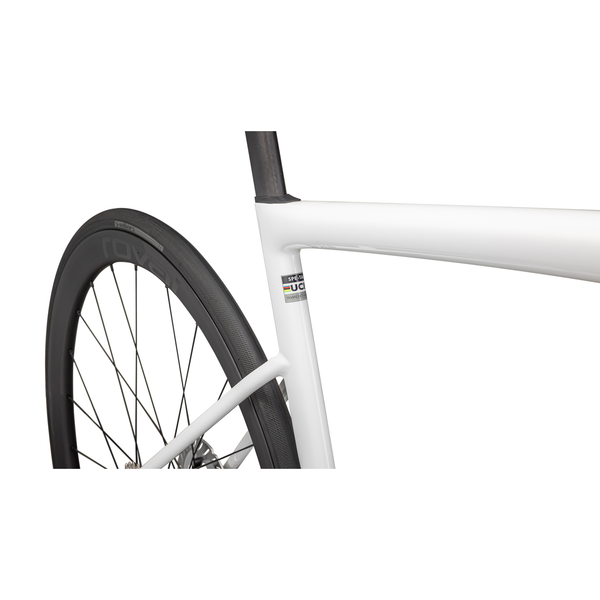 SPECIALIZED TARMAC SL8 EXPERT DI2 GLOSS WHITE / BLACK METALLIC