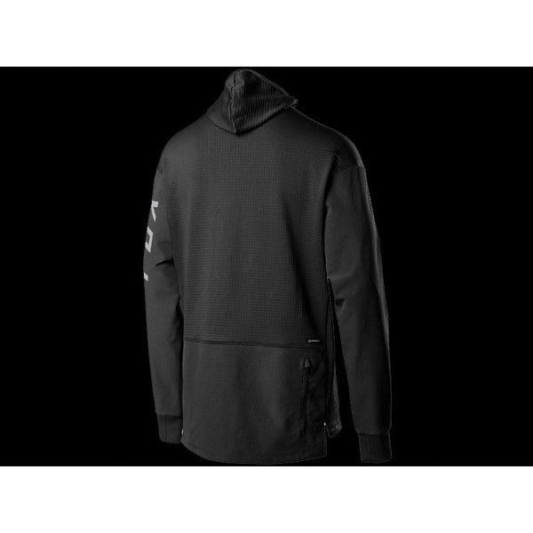 FOX DEFEND THERMO HOODED JERSEY BLACK