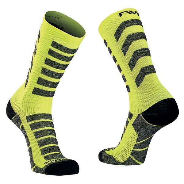 NORTHWAVE  HUSKY CERAMIC SOCK YELLOW FLUO